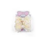 مشابك شعر بتصميم زهوروشريط إكسسوار شعر جميل وأنيق