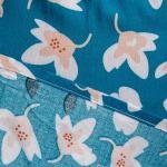 أوشن بلوسوم فستان ميدي بتفصيل سموك