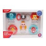 مجموعة هوانجر لألعاب الخشخيشة للأطفال (6 قطع) آمنة ومسلية ومحفزة للنمو