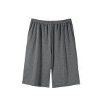 طقم تيشيرت مع شورت قطني بمقاسات كبيرة مع تطريز بالحروف ولمسة مرونة خفيفة