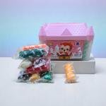 طقم معجون القلعة  مجموعة صلصال ملون ناعم للأطفال 24 لونا