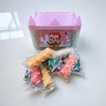 طقم معجون القلعة  مجموعة صلصال ملون ناعم للأطفال 24 لونا