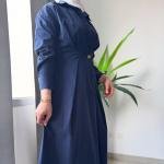 فستان النسائي الأنيق ذو الخصر المطوي