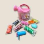 مجموعة صلصال سقاية النباتات 14 لونا مع قوالب تشكيل