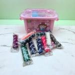 مجسم طين تشكيل للأطفال مجموعة عجينة لعب 24 لون مع قوالب شخصيات كرتونية