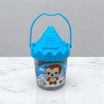 مجموعة دلو القلعة لعجينة الصلصال طين ملون مع مقبض حمل