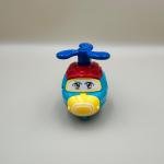 طائرة هليكوبتر كرتونية من Whirly Eyes - لعبة ادفع وانطلق مع حركة المروحة