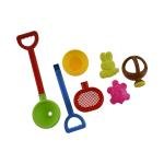 طقم لعب رمل بط على شكل بط