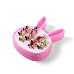 مجموعة خواتم الزهور الساحرة مجوهرات أنيقة مستوحاة من الطبيعة