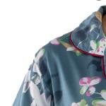 طقم بيجامة ستان بنقشة بيزلي ناعم، مريح وأنيق