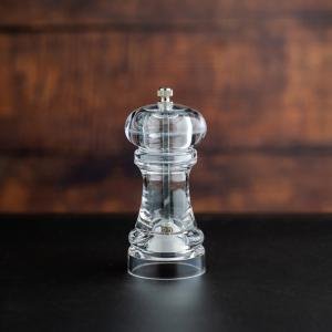 مطحنة الفلفل والملح الأكريليك الفاخرة