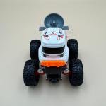 لعبة شاحنة مستكشف الأقمار الصناعية مع مطبوعات سداسية