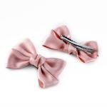 طقم مشابك شعر للبنات بتصميم الفيونكة الفرنسية  لمسة من الأناقة