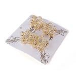 Elegant Bloom Rhinestone Hair Claw Clip Set