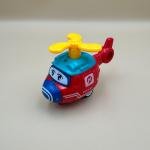 طائرة هليكوبتر كرتونية من Whirly Eyes - لعبة ادفع وانطلق مع حركة المروحة