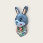 مجموعة عجينة اللعب برأس أرنب 14 لون مع علبة تخزين على شكل حيوان لطيف