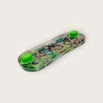 لعبة حلقات الماء الديناصور المثيرة تصميم مزدوج الأزرار للأطفال