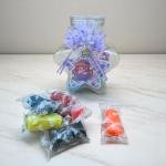 مجموعة عجينة اللعب بجرة نجوم ألوان متنوعة مع إكسسوارات