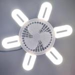 مروحة سقف بشكل U مع ضوء وتحكم عن بعد