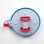 عربة آيس كريم دوّارة للأطفال لعبة موسيقية ممتعة بتصميم كارتون