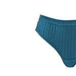 طقم حمالة صدر مبطنة ومخططة مع سلك سفلي وربطة أناقة وراحة يومية