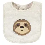 طقم مريلة وشراب قدم من القطن للأطفال برسمة الكسلان