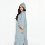 دراعة استقبال من القطن الفرنسي