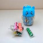 مجموعة صلصال بأشكال رؤوس الحيوانات مجموعة طين ملوّن ناعم بـ 12 لونا للأطفال