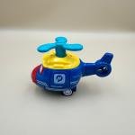 طائرة هليكوبتر كرتونية من Whirly Eyes - لعبة ادفع وانطلق مع حركة المروحة