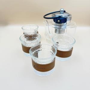 طقم أوعية زجاجية 7 قطع فاخر