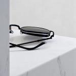 نظارة الشمس الرجالية بتصميمها الهندسي العتيق