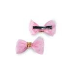 مشبك شعر للفتيات مزين بالجلتر وحجر الراين اللامع مع تفاصيل براقة