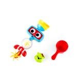 مجموعة ألعاب حمام الوجه المضحك