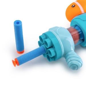 مسدس رماية الفوم بتصميم السمكة