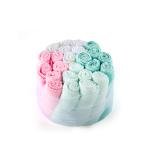 مجموعة مناشف وجه تيري ناعمة 24 قطعة