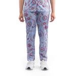 طقم بيجامة ستان بنقشة بيزلي ناعم، مريح وأنيق