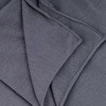 شيلة القطن والشيفون الناعم - رمادي