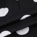 فستان لف متوسط الطول بحزام