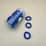 ربطات شعر ملتوية فائقة المرونة حاملات ذيل حصان من القماش الناعم