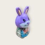 مجموعة عجينة اللعب برأس أرنب 14 لون مع علبة تخزين على شكل حيوان لطيف