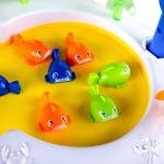 لعبة الصيد الدوارة الموسيقية الإلكترونية متعة ترفيهية للأطفال