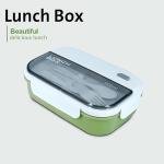 علبة غداء مع ملعقة، 1000 مل عملية وعصرية