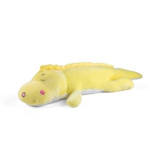 وسادة تمساح محشوة فائقة النعومة – 80 سم للعناق والديكور