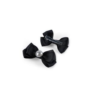 مجموعة مشابك شعر بتصميم لؤلؤ ورباط إكسسوارات شعر أنيقة لكل المناسبات