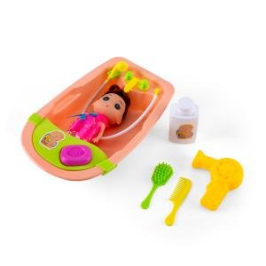 مجموعة استحمام دمية أطفال متعة لا تنسى في وقت الاستحمام