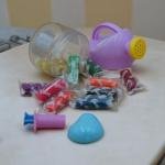 طقم صلصال على شكل إبريق ري 12 عبوة ملونة من العجينة الطرية