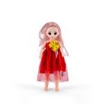 دمية الأميرة الأنيقة بفستان وإكسسوارات