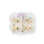 مشبك الشعر الأنيق على شكل فيونكة