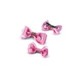 إكسسوار شعر بتصميم كعكة  بالكرستال إضافة لامعة لتسريحات الأطفال