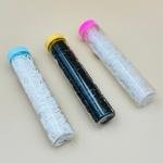 أربطة مطاطية للشعر مع علبة تخزين (مجموعة من 3 قطع)